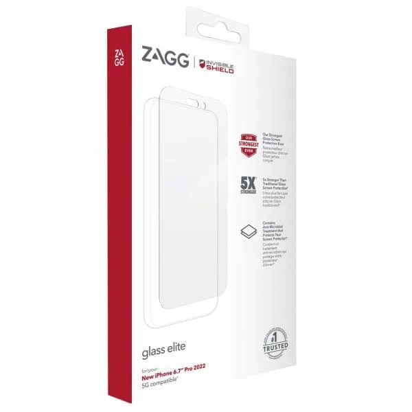 ZAGG Glass Elite Screen for iPhone 14