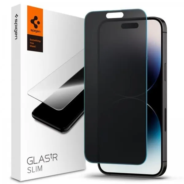 Spigen iPhone 14 Pro Skärmskydd GLAS.tR Slim