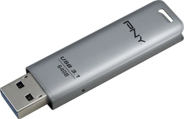PNY Elite Steel USB 3.1 minne 64 GB