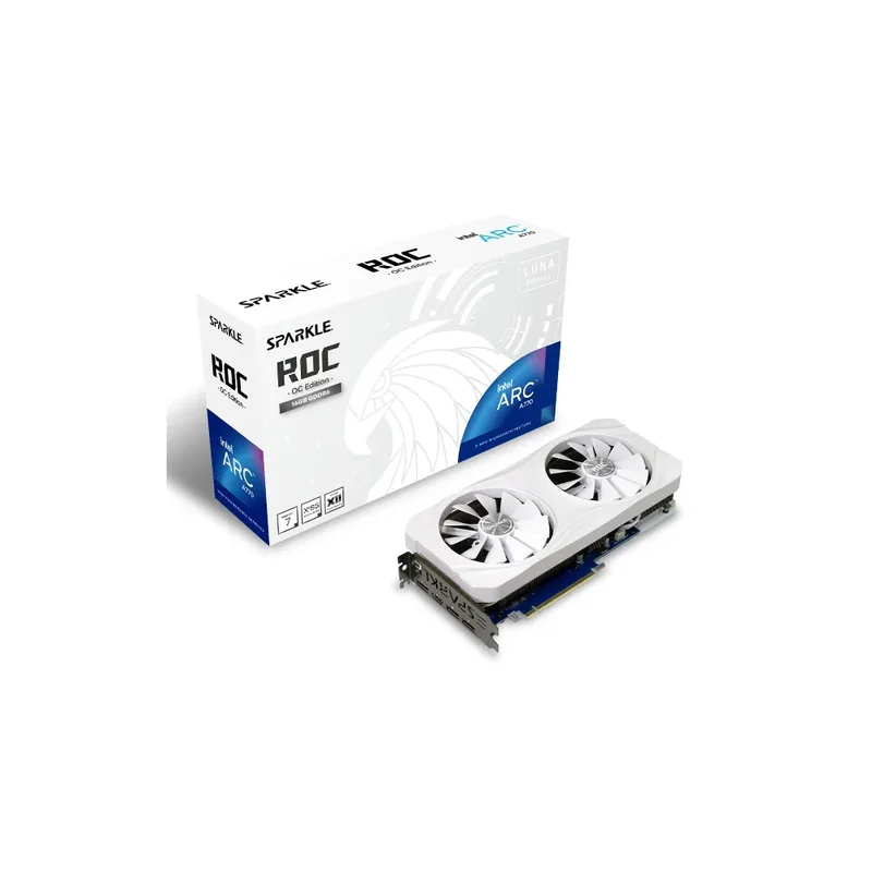 SPARKLE Intel Arc A770 ROC LUNA Grafikkort
