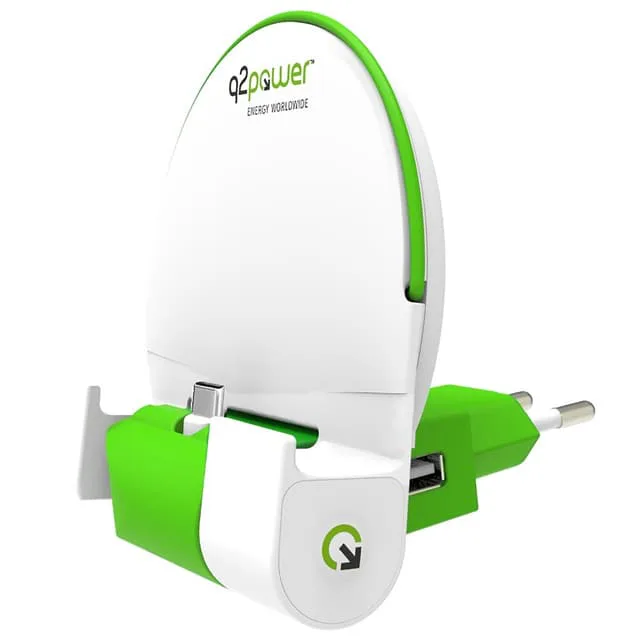 Q2power Dock and charge powerbank EU type