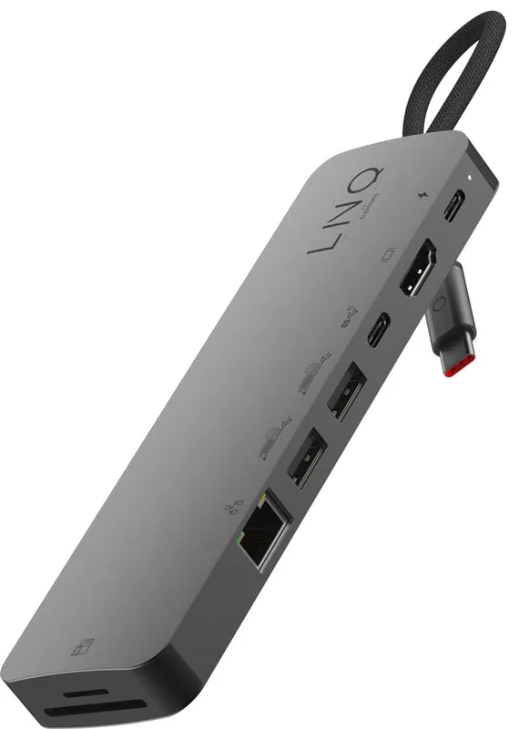 Linq 9in1 SSD Pro USB-C-hubb