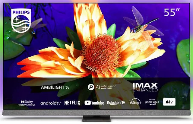 Philips 55" OLED907 4K OLED Ambilight Smart TV