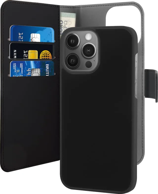 Puro 2-i-1 plånboksfodral för iPhone 13 Pro Max