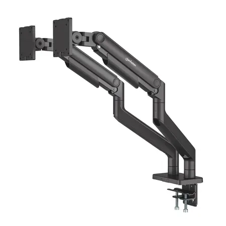 MANHATTAN Tischhalterung mit mech. Feder 2 Monitore 17-45"