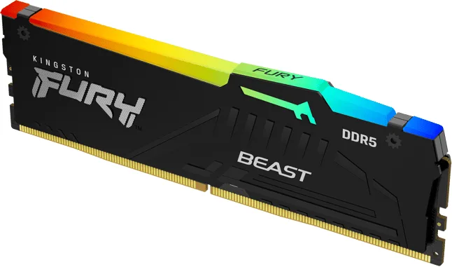 Kingston FURY Beast RGB 8GB DDR5 RAM 2600MHz