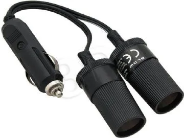 Splitter för cigarettändare 1XWT/2XGN + CS-25-kabel