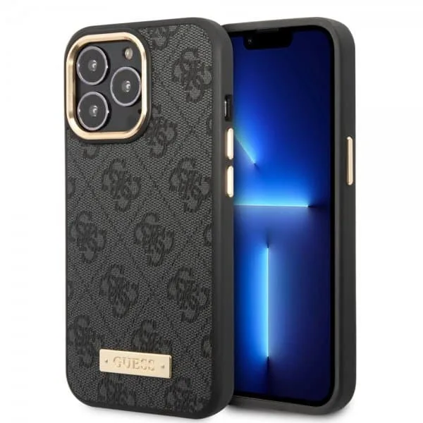 Guess iPhone 14 Pro Skal Metal Plate
