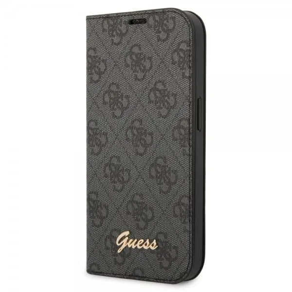 Guess iPhone 14 Fodral 4G Logo Svart
