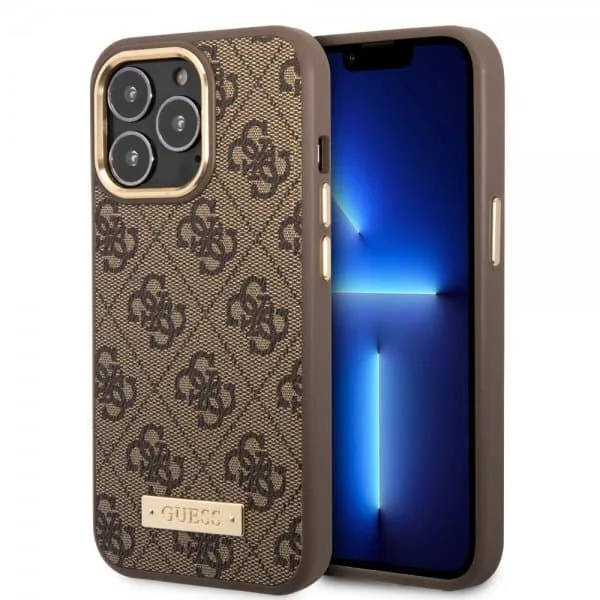 Guess iPhone 14 Pro Skal Metal Plate