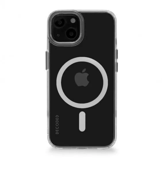 Decoded Recycled Plastic Trans. Backcover iPhone 14 Antracite