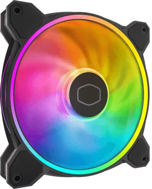 Cooler Master MasterFan MF140 Halo² Svart