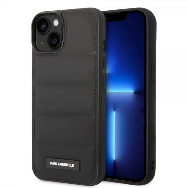 Karl Lagerfeld iPhone 14 Skal Quilted Nylon Puffy