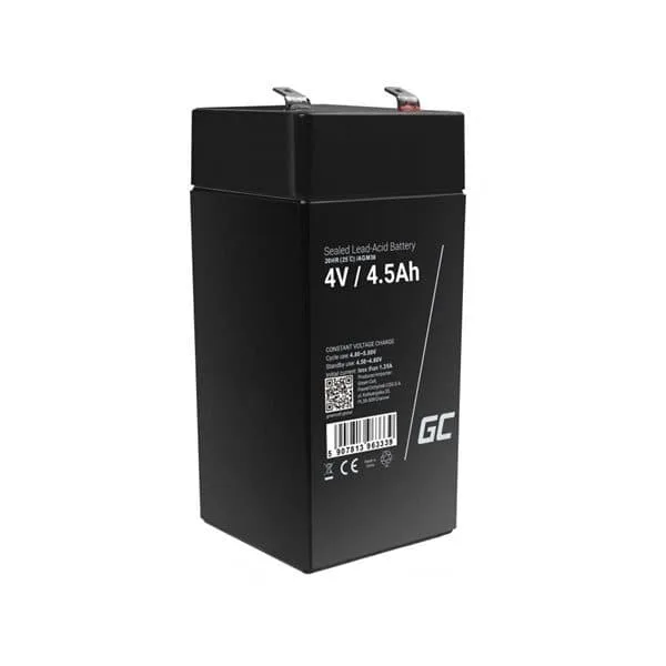 Green Cell Batteri AGM VRLA 4V 4.5Ah