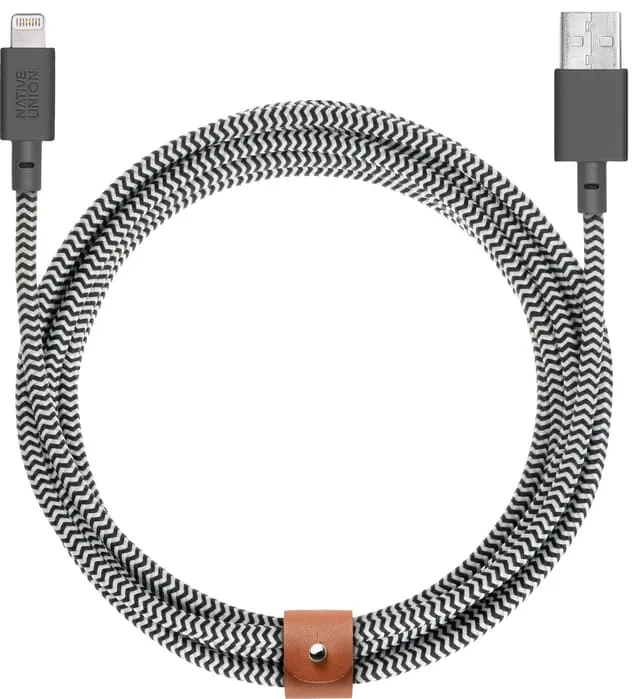Native Union Belt XL USB-A till Lightning-kabel