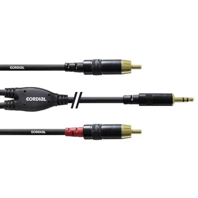 Cordial CFY1,5WCC Audio Adapterkabel