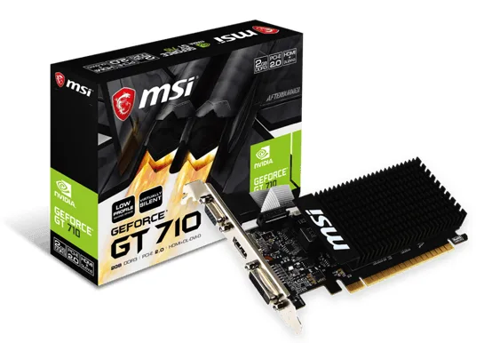 MSI GeForce GT 710 2GB 2GD3H LP