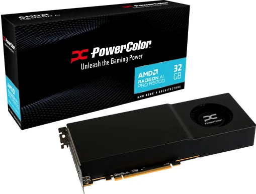 PowerColor Radeon AI Pro R9700 32GB