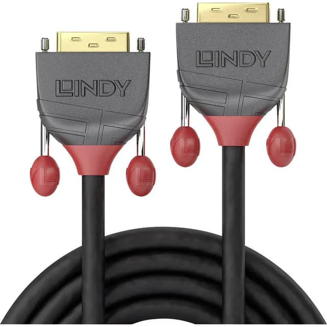 LINDY DVI Anslutningskabel 15.00 m