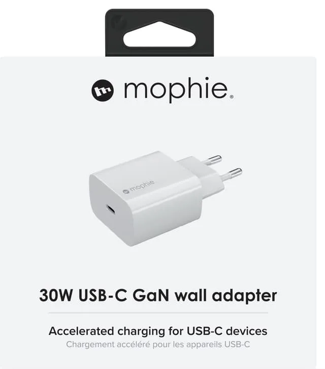Mophie Speedport 30W GaN väggladdare