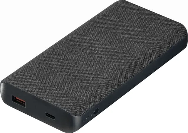 Sandstrøm 15,000mAh powerbank med strömförsörjning och QC