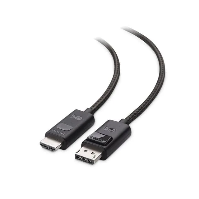 Cable Matters 1,8m Displayport 1.4 till HDMI 2.1 kabel 8K30Hz 4K120/144Hz