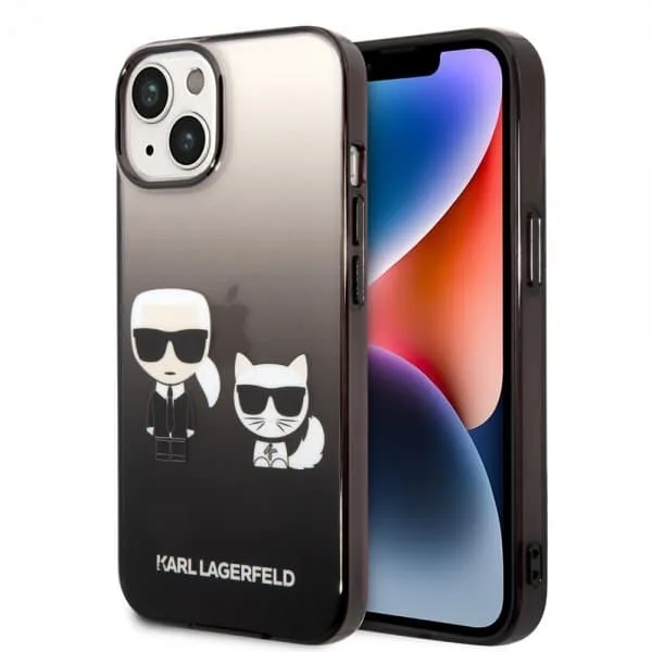 Karl Lagerfeld iPhone 14 Skal Karl & Choupette