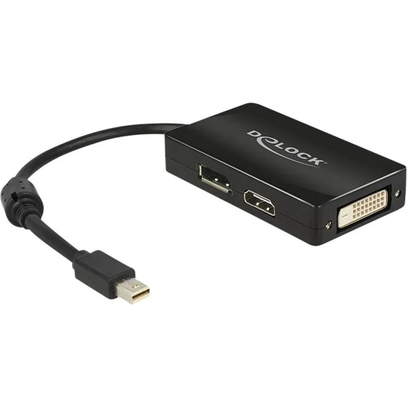 DeLOCK Adapter mini Displayport 1.1 ma to Displayport/HDMI/DVI