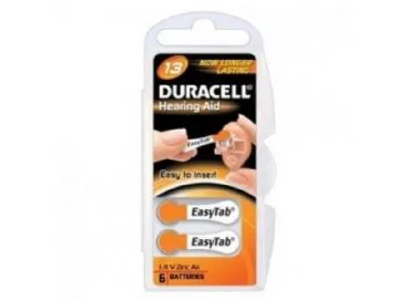 Duracell Activair 13 Hörapparatbatterier ZA 13
