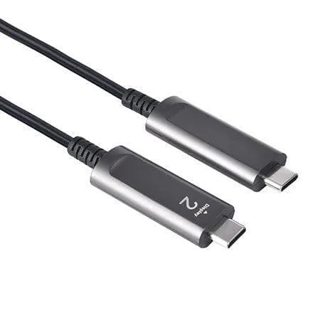 NÖRDIC Aktiv AOC Fiber kabel USB 3.1 Gen2 Type C till Type C