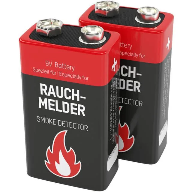 Ansmann batteri rökdetektor