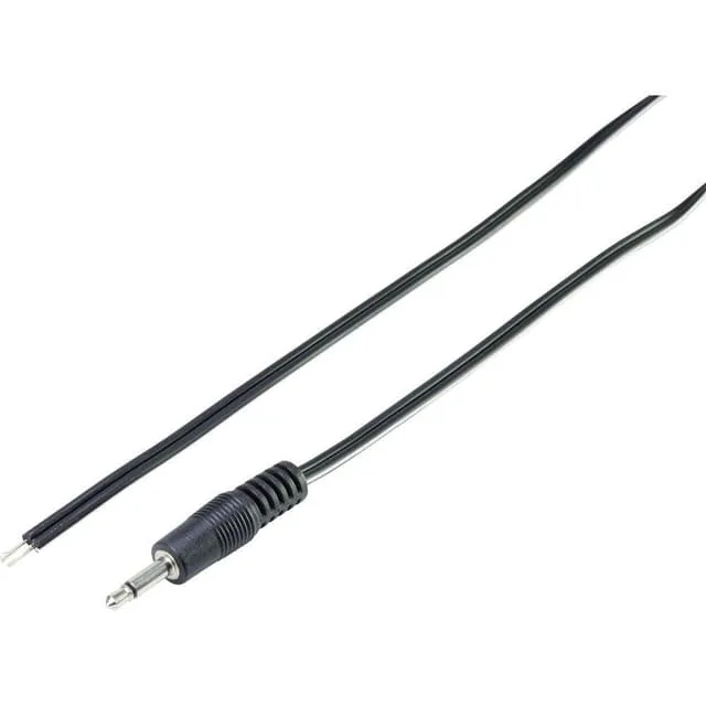 Jack-anslutningskabel Teleplugg 3.5 mm