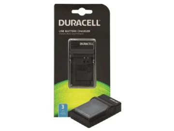 Duracell Ladegerät med USB-kabel för LP-E17/LP-E19 (DRC5915)