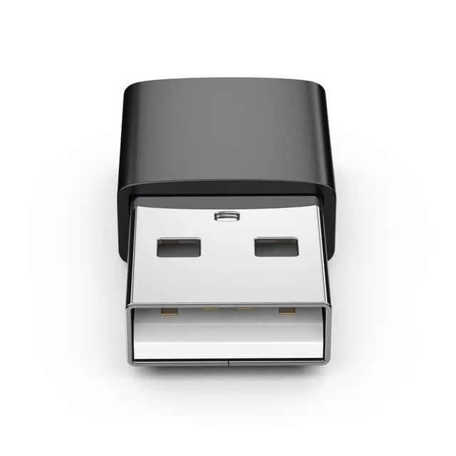 USB-A (hane) till USB-C (hona) adapter