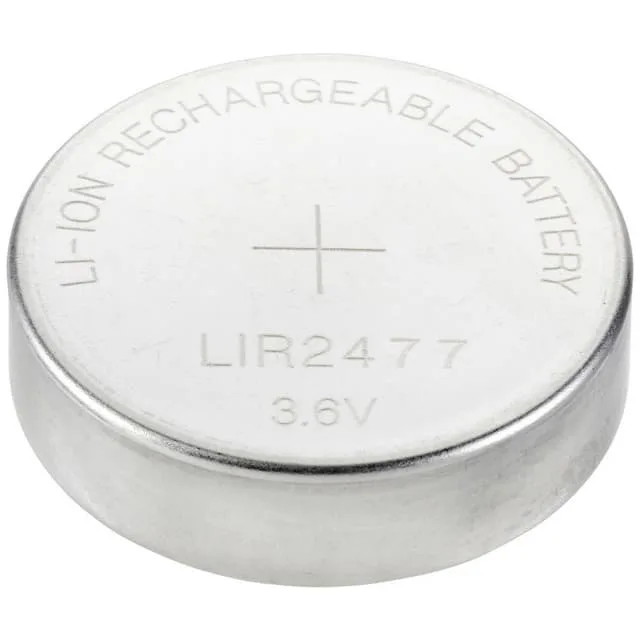 Voltcraft Laddbart batteri Knappcell LIR 2477 Litium