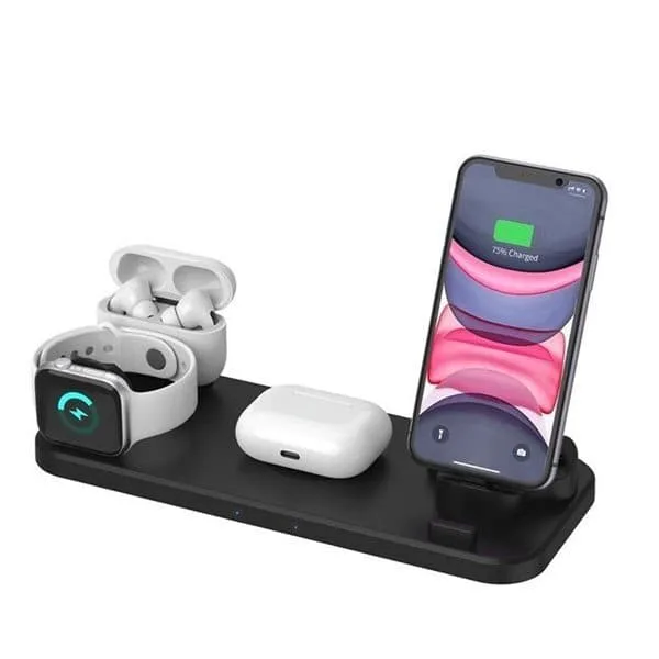 6i1 Laddstation för Apple Airpods, Watch & iPhone