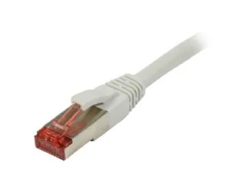 Patchkabel RJ45 CAT6 250Mhz 10m grau SSTPSFTPTPELSZHSuperflex Synergy 21