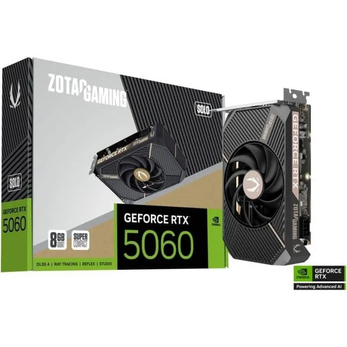 ZOTAC - Spelgrafikkort - GeForce RTX 5060 - Solo