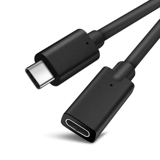 NÖRDIC 50cm USB2.0 USB-C ha till C ho förlängningskabel