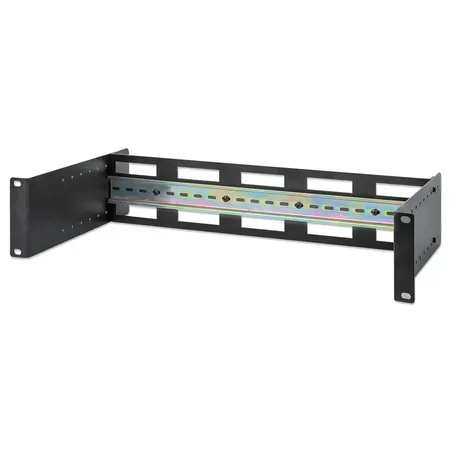 INTELLINET Tiefenverstellbarer 19"DIN-HutschienentrÃ¤ger 2HE