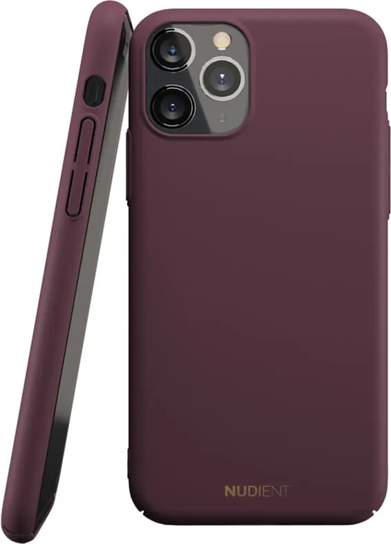 Nudient Red iPhone 11 Pro Max fodral