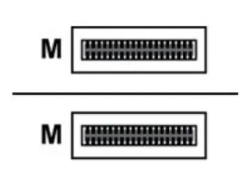 Arista - Direktkopplingskabel - SFP+ (hane) till SFP+ (hane) - 50 cm - dubbelaxlad