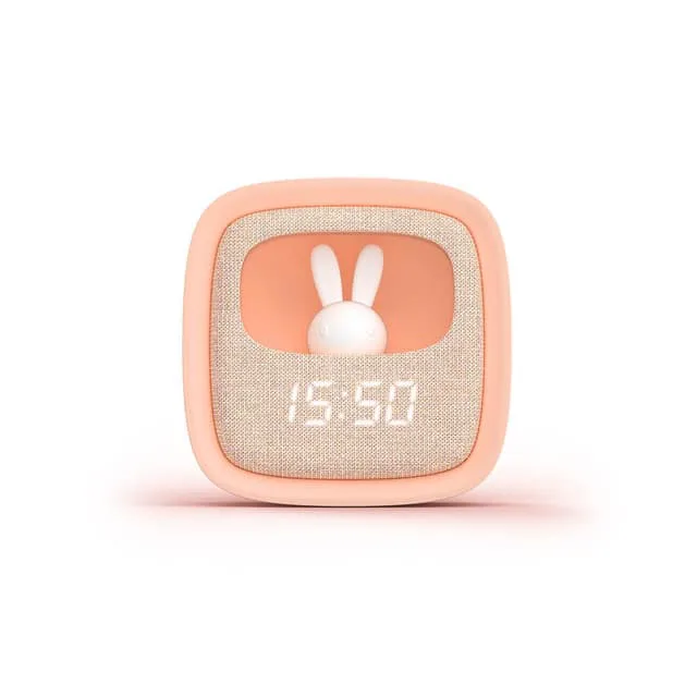 Väckarklocka med Nattlampa Billy Clock Rosa