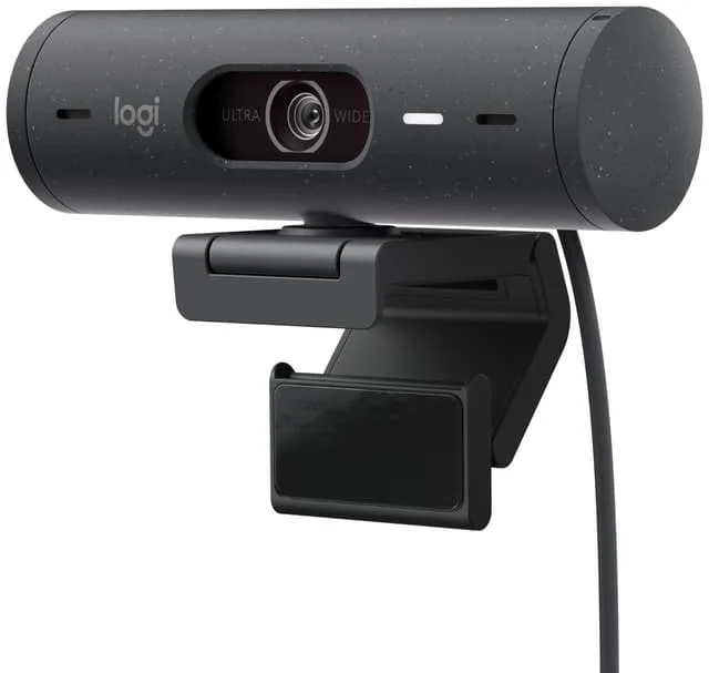 Logitech - Brio 500 Full HD Webcam USB-C GRAPHITE