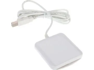 DNI ID-kortläsare PC/SC/CCID ISO7816 USB (+SIM) Vit