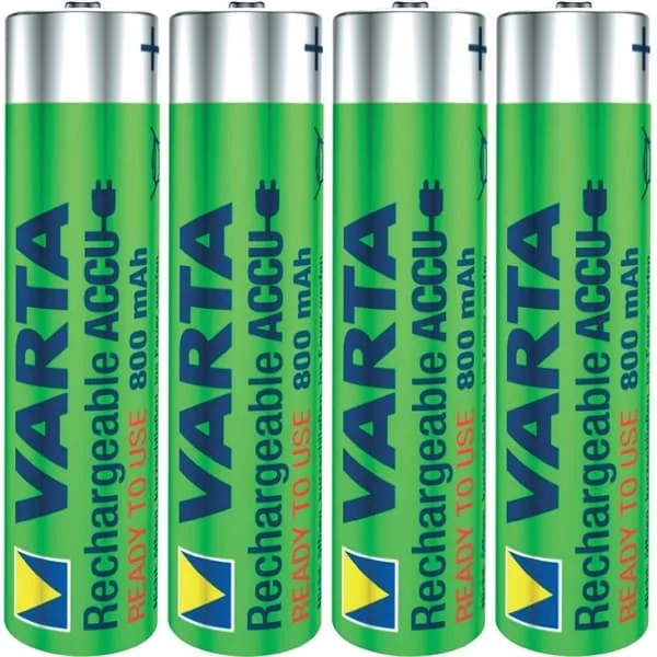 Varta uppladdningsbart batteri AAA Micro 800mAh 4-pack