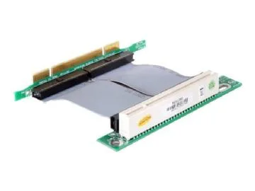 Delock Riser card PCI 32 Bit with flexible cable left insertion