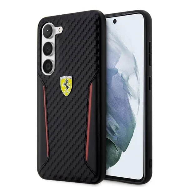 Ferrari Samsung Galaxy S23 Plus Skal Carbon