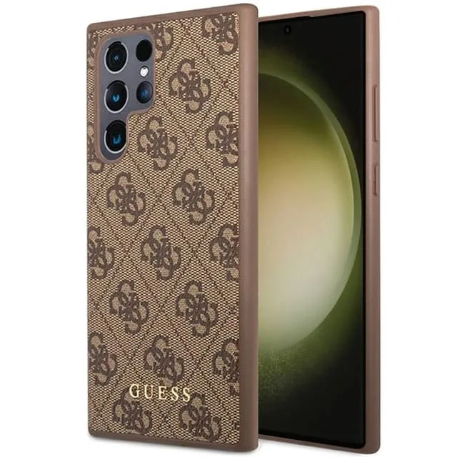Guess Hardcase 4G metal gold logo Samsung Galaxy S23 Ultra