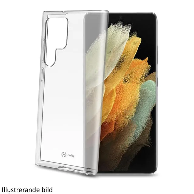 Celly Gelskin TPU Cover Galaxy S23 Ultra 5G Transparent